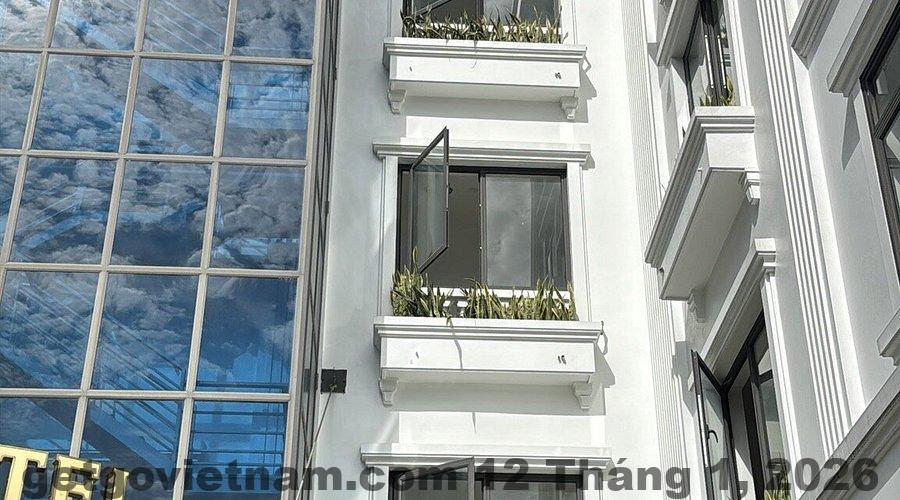 Không gian ăn sáng tại khách sạn Hạnh Hoa Viên