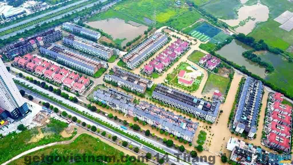 Toàn cảnh khu đô thị Geleximco Lê Trọng Tấn Hà Đông