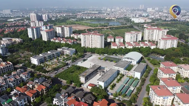 Khu đô thị Việt Hưng Long Biên nơi N&D Happy House tọa lạc với không gian xanh và yên tĩnh