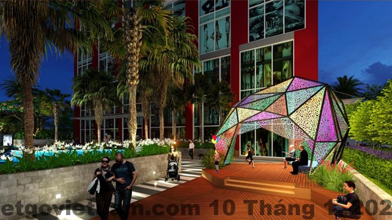 Không gian ăn uống tại Paragon House and Residence