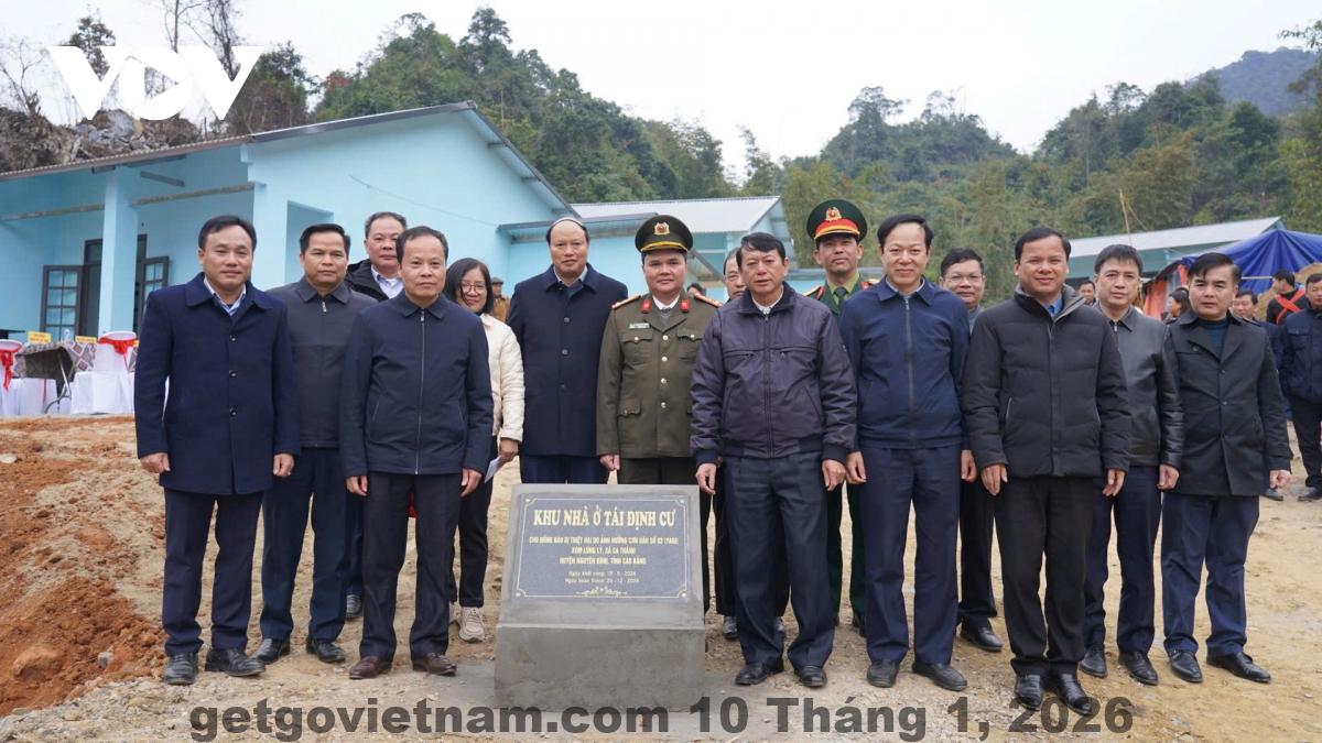Khu tái định cư Võ Nguyên Giáp Cao Bằng, nơi Mina Homestay tọa lạc