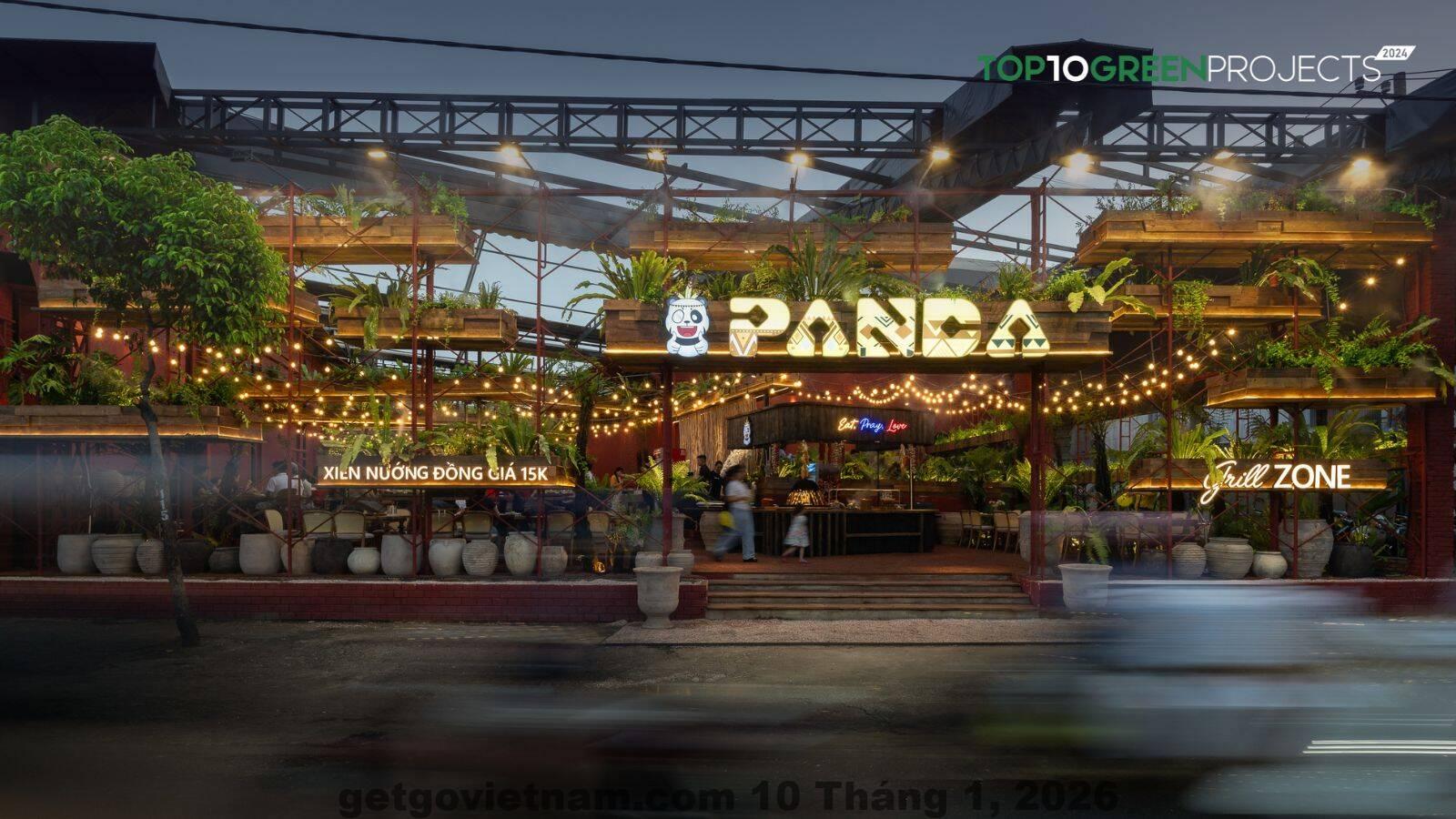 Phòng khách sạn Nhà Panda được thiết kế hiện đại, rộng rãi và sạch sẽ