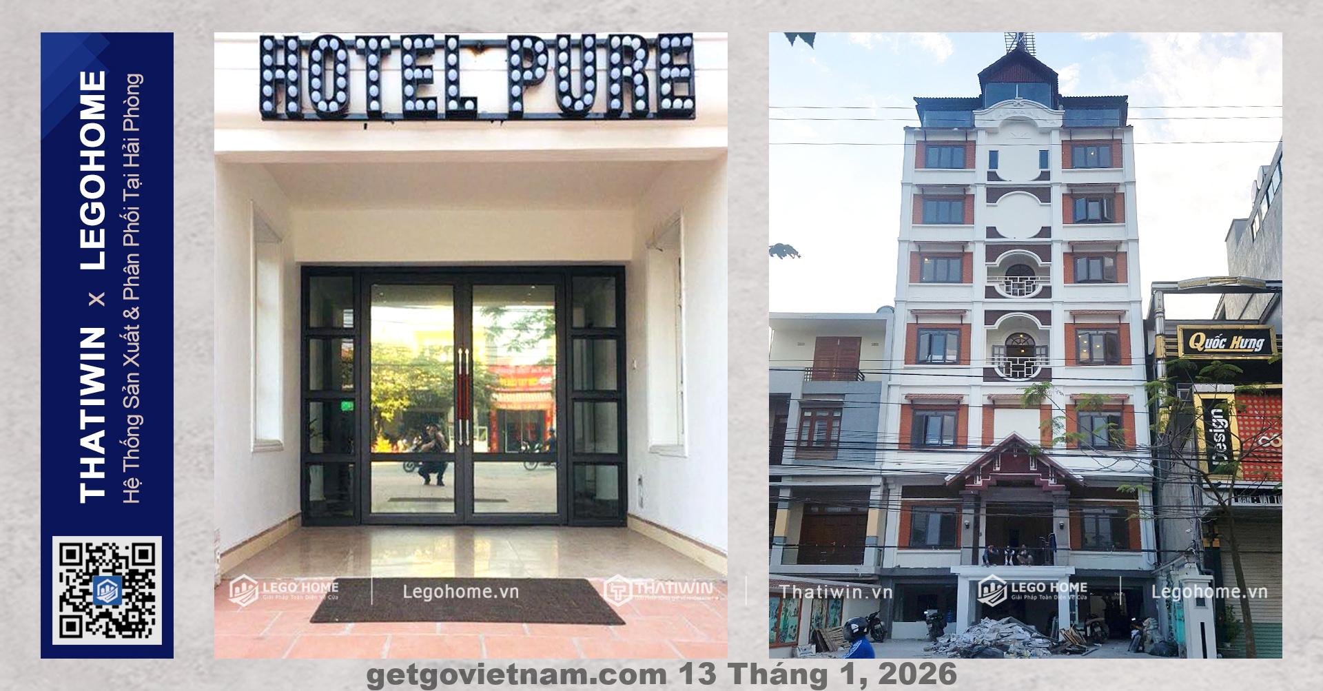 Khách sạn Hotel Pure ở Tân Dương, Thủy Nguyên, Hải Phòng - vị trí yên tĩnh