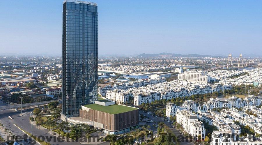 Phòng khách sạn Triệu Vy với nội thất sang trọng và hiện đại