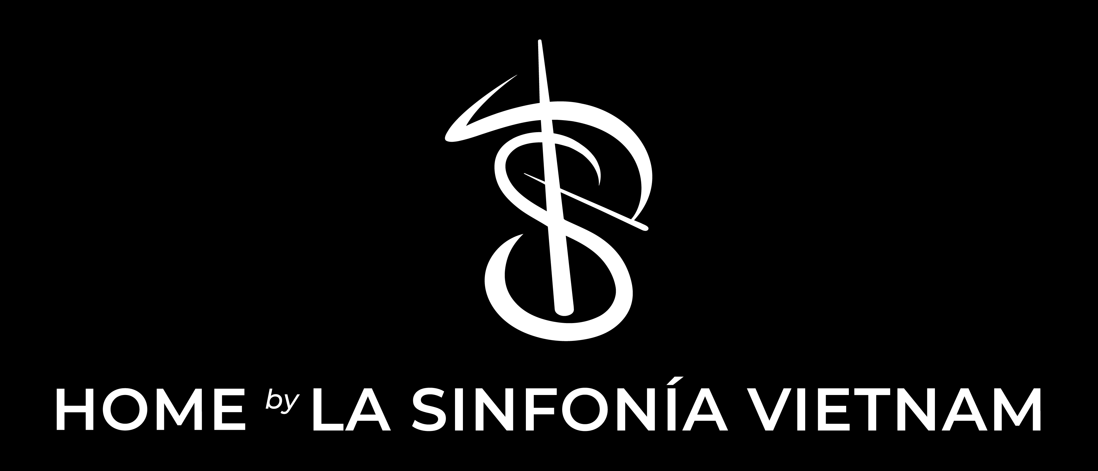 Logo và nhận diện thương hiệu Home by La Sinfonía Vietnam phong cách boutique tối giản
