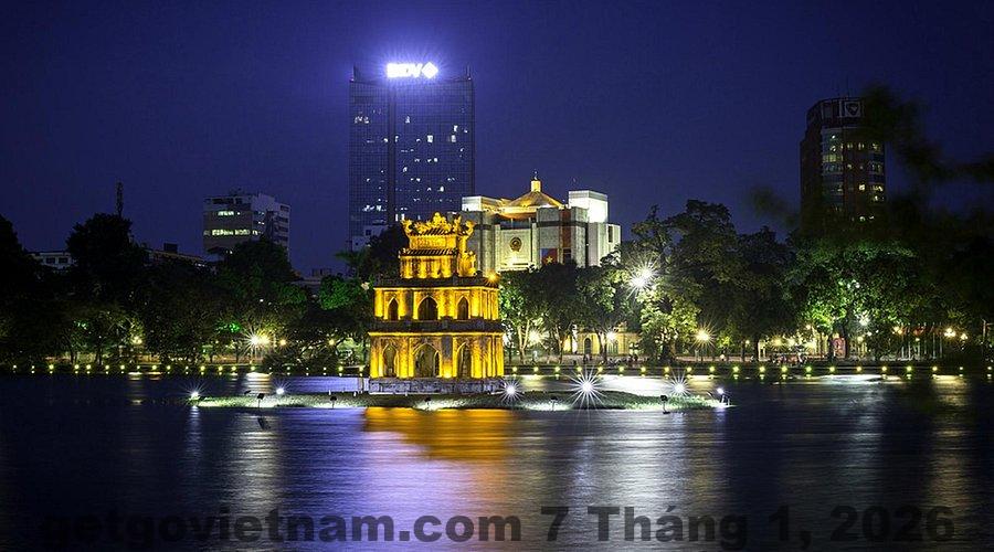 Khu vực phố cổ Hàng Bạc xung quanh Khách sạn Luminous Việt