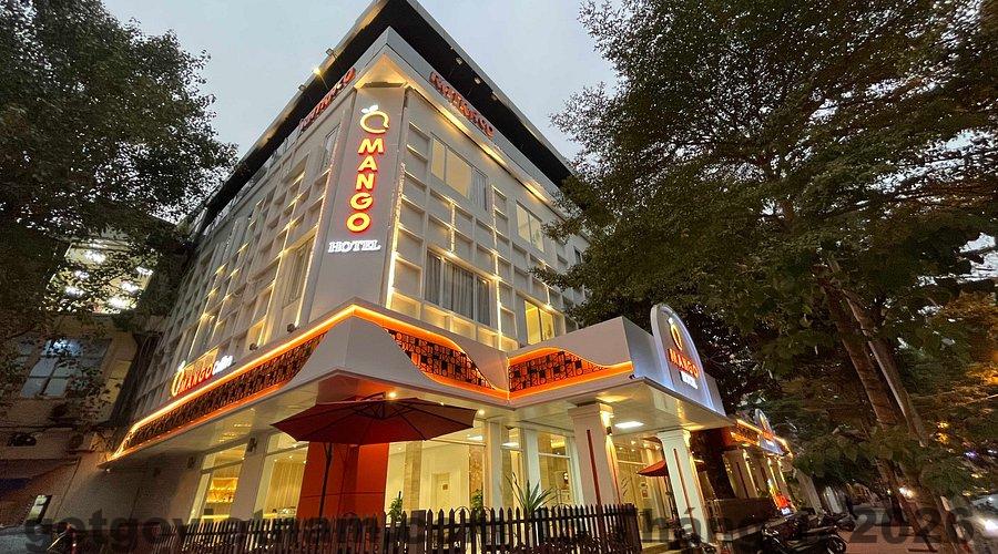 Mặt tiền Green Mango Hotel Hanoi trên đường Quảng An