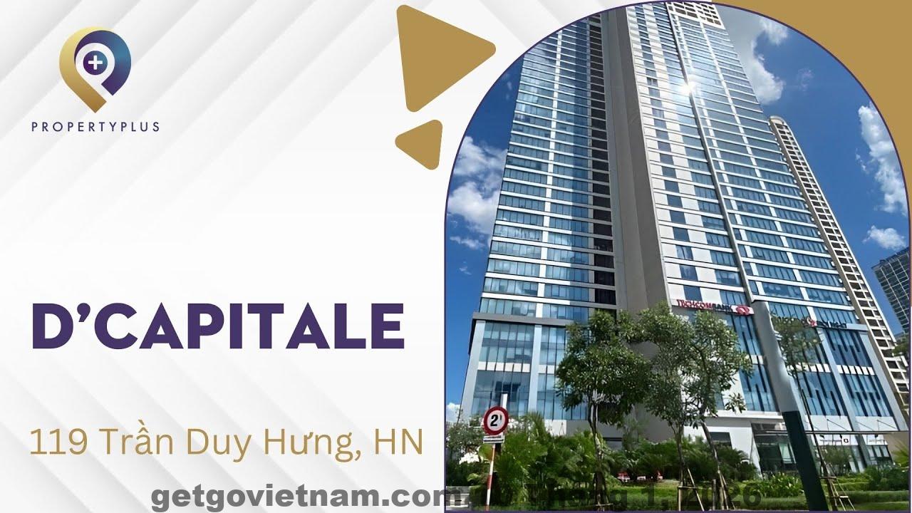 Sảnh tiếp tân của Vinhomes Dcapital, không gian rộng rãi và hiện đại.