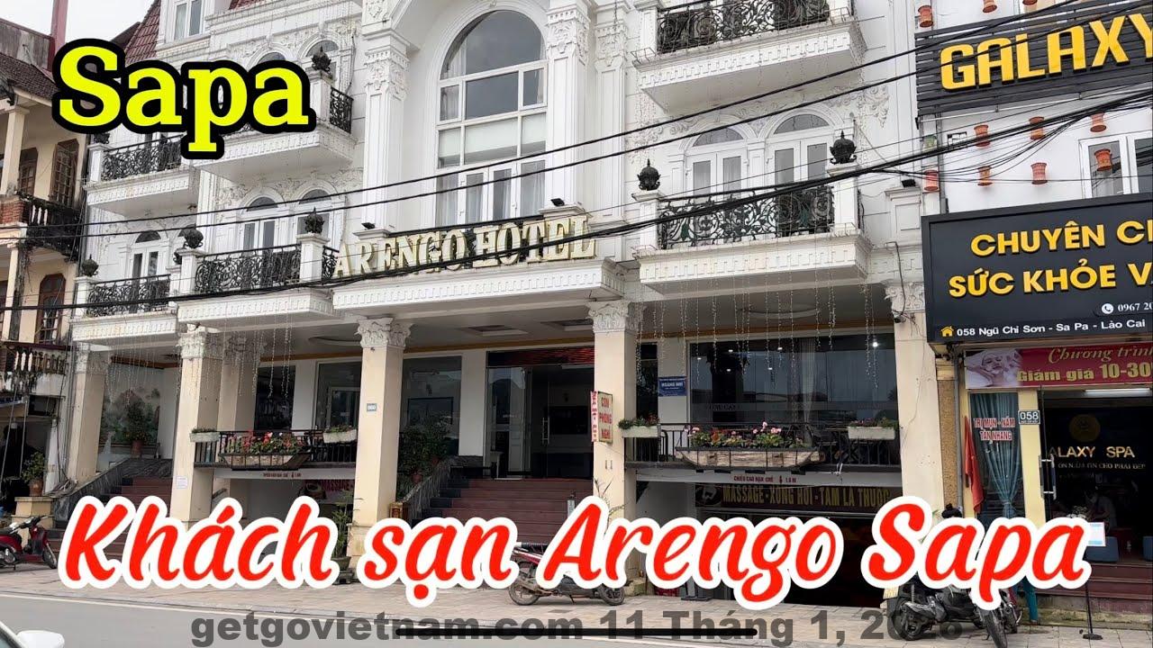 Vẻ ngoài hiện đại của khách sạn Arengo Sapa, với các dịch vụ và tiện nghi xứng đáng với mức giá.