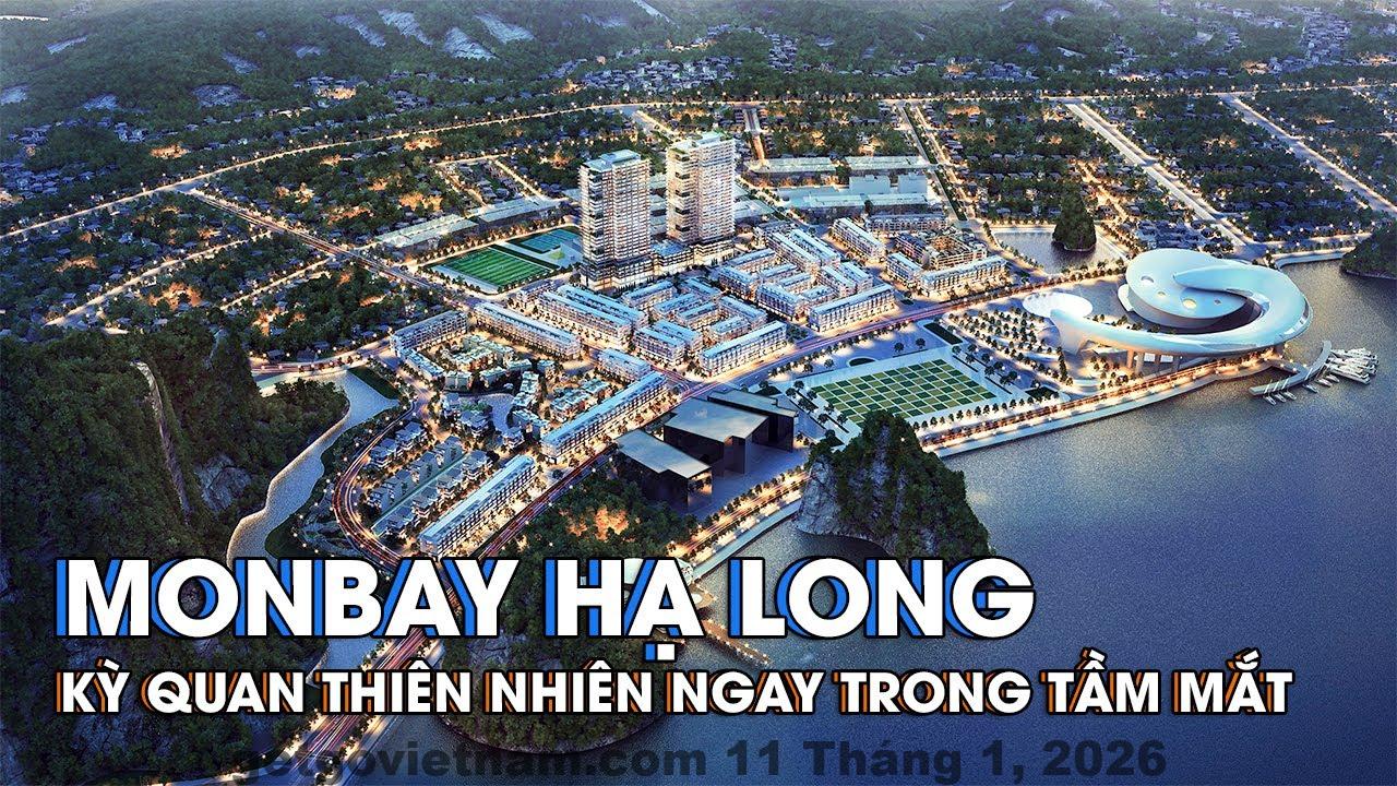 Tầm nhìn Vịnh Hạ Long từ khu vực trung tâm Hòn Gai gần khách sạn