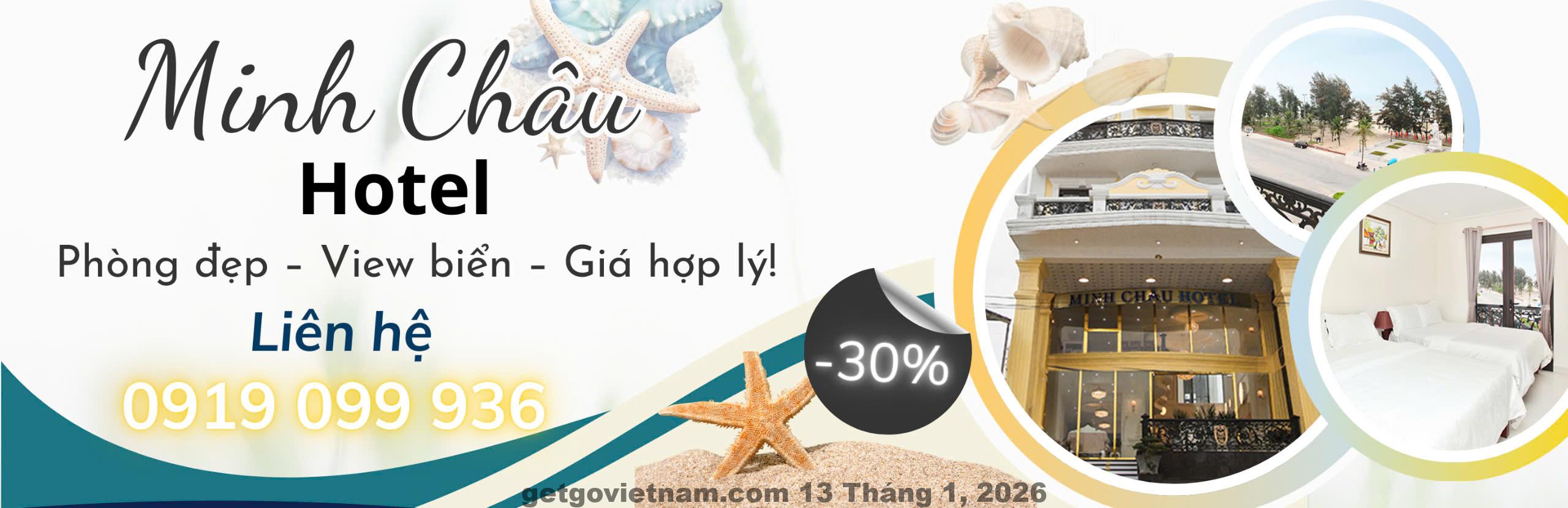 Phòng khách sạn Minh Trang với thiết kế hiện đại, thoáng mát, đáp ứng nhu cầu của du khách.