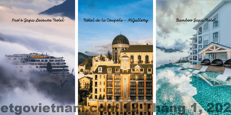 So sánh phân khúc giá khách sạn tại trung tâm Sa Pa