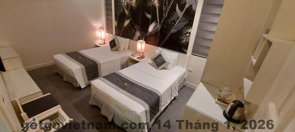 Khu vực ăn sáng tại khách sạn Tường Vi Văn Cao