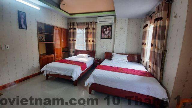 Không gian phòng nhà nghỉ Thanh Thảo phù hợp phân khúc giá rẻ