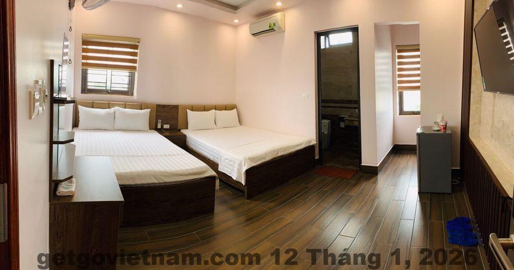 Khu vực lễ tân MV HOTEL với phong cách phục vụ thân thiện