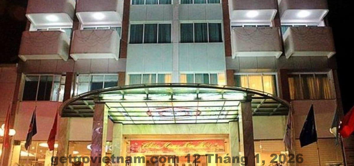 Khu vực lễ tân Khách Sạn Hữu Nghị 2 Móng Cái