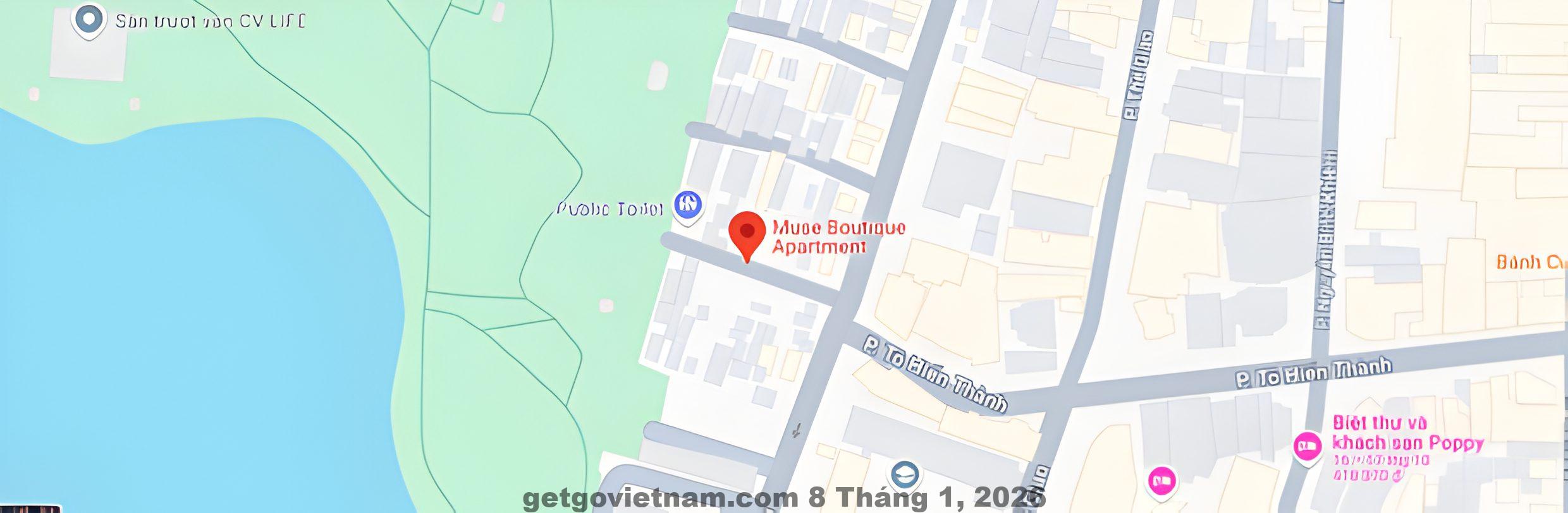 Một góc của Muse Boutique Apartment - Được thiết kế hiện đại, sang trọng và thoáng đãng.