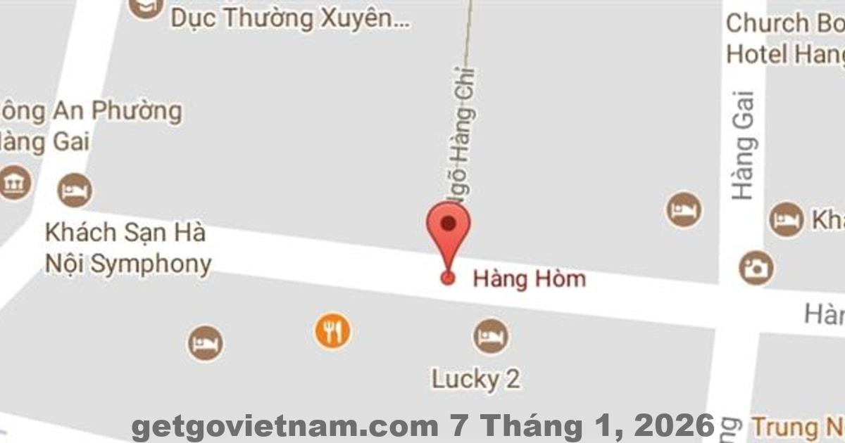 Khu phố cổ Hoàn Kiếm Hà Nội – khu vực xung quanh Alumas Home