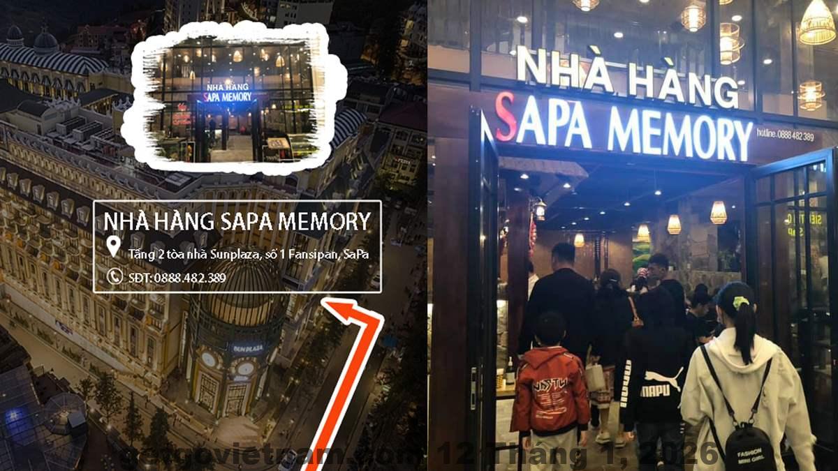 Khu vực ăn sáng tại Sapa Memory Hotel 2