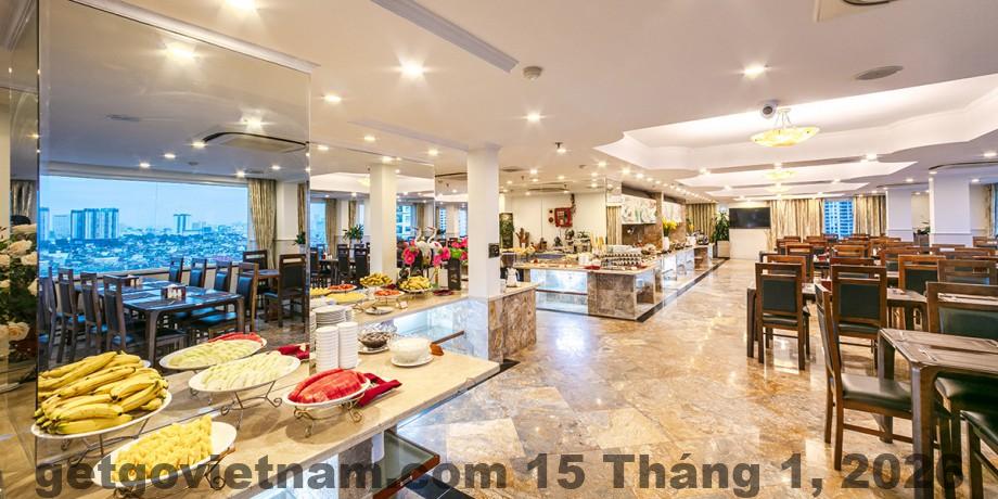 Nhà hàng ăn sáng tại Khách sạn Vĩnh Tuy với thực đơn đơn giản