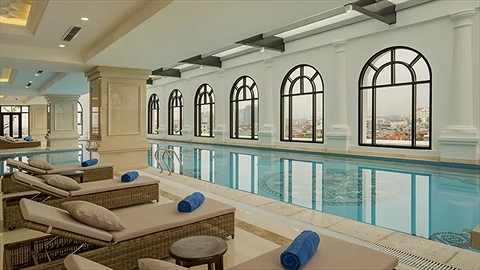 Buffet sáng Khách sạn VHL Hà Nam