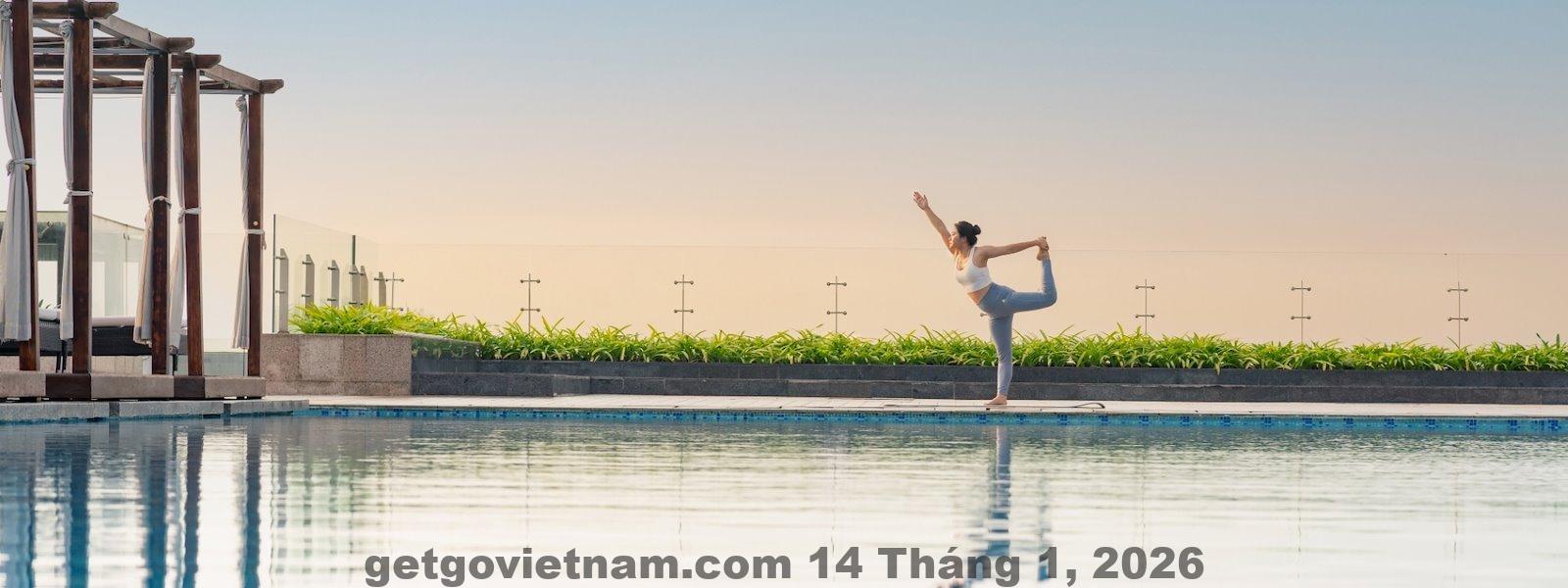 Hồ bơi ngoài trời tại Sheraton Cần Thơ