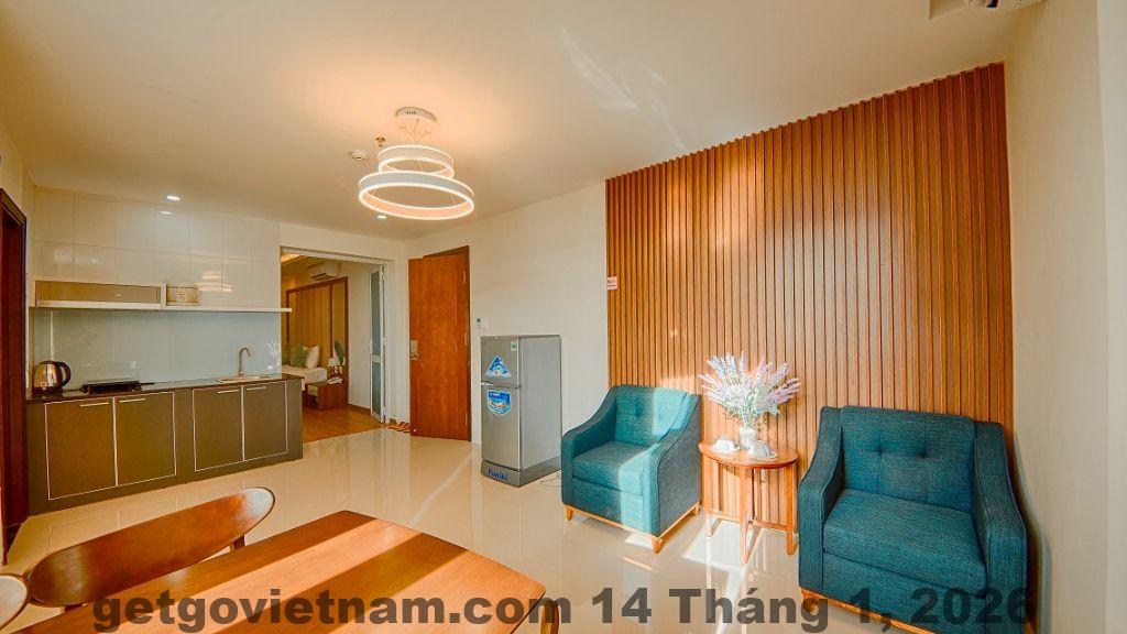 View sông Hàn từ phòng Pariat River Front Hotel Đà Nẵng