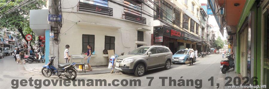 Phố Lương Ngọc Quyến Hà Nội về đêm