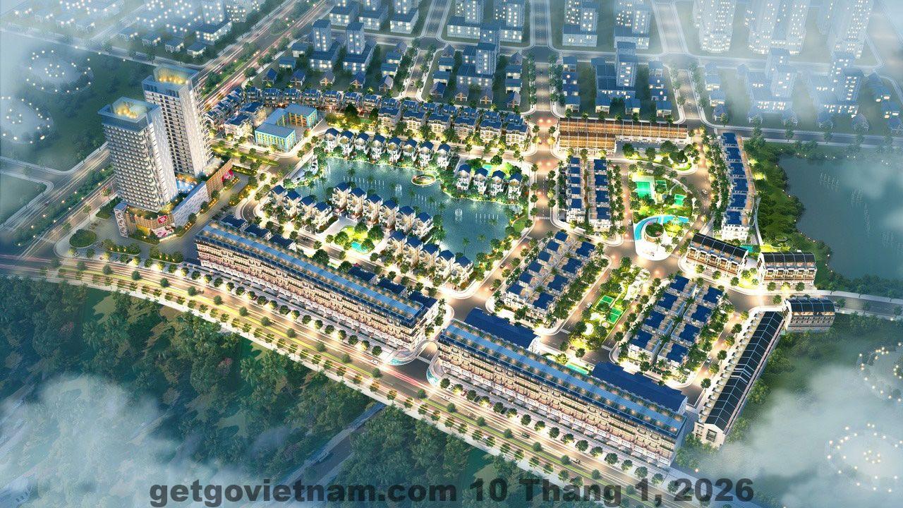 Toàn cảnh khu đô thị Từ Sơn – Bắc Ninh, nơi Khách Sạn Victory Sky tọa lạc