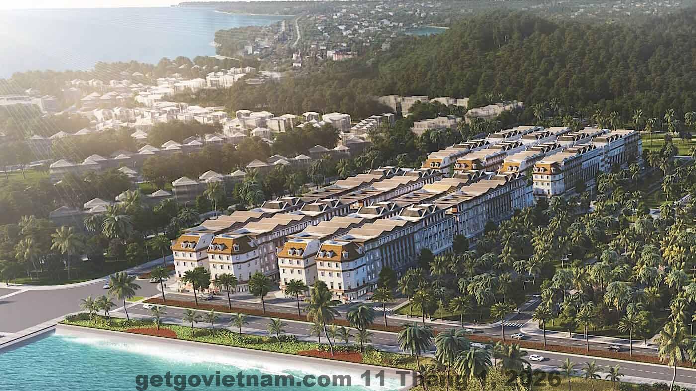 Tổng thể Sun Plaza Grand World Hạ Long nơi Sunshine Hạ Long Hotel tọa lạc