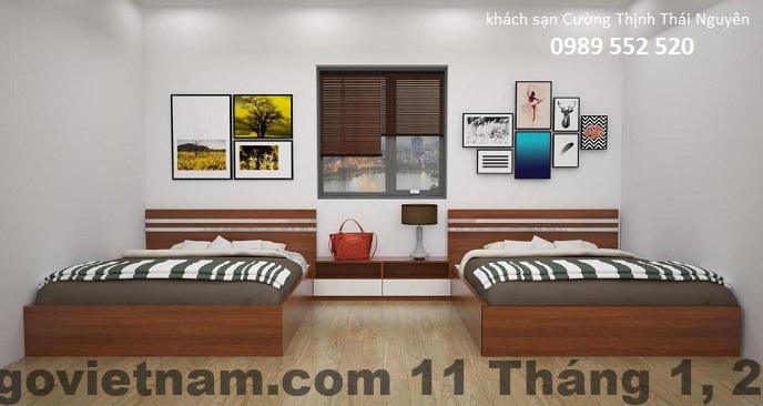 HOTEL Cường Thịnh Thái Nguyên Review 2026: Ở tiện cho công tác, chưa hợp nghỉ dưỡng 4 Phòng nghỉ tiêu chuẩn tại HOTEL Cường Thịnh với thiết kế đơn giản và đầy đủ tiện nghi cơ bản