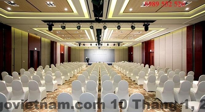 Phòng họp Grace Hotel Thái Nguyên phục vụ hội nghị và đào tạo