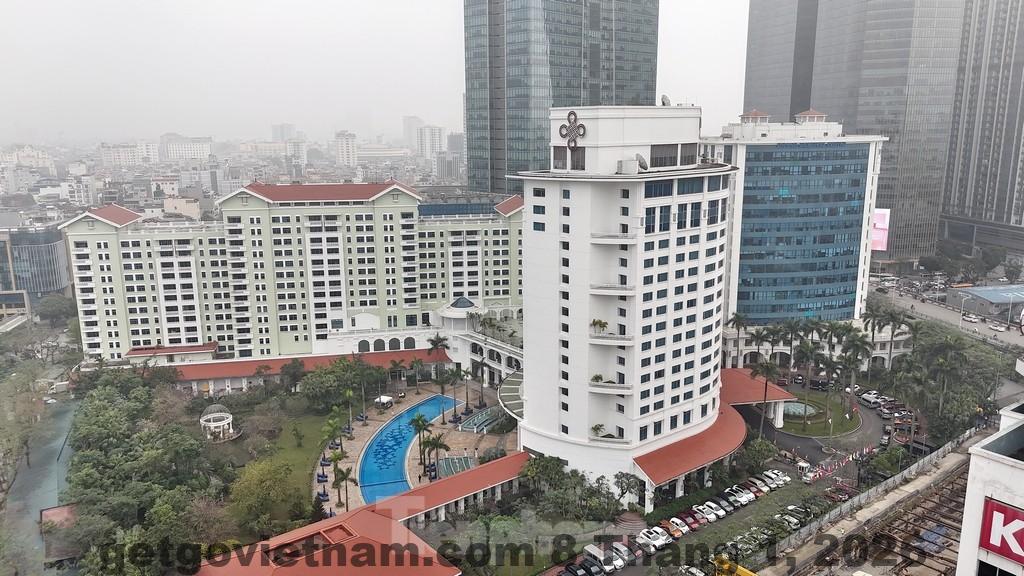 Vị trí Daeha Serviced Apartment trên trục đường Kim Mã