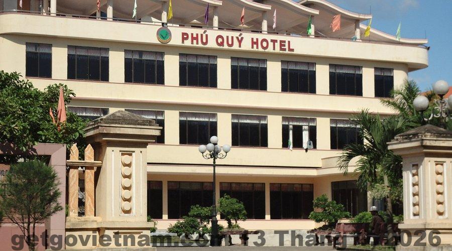 Phòng khách sạn Phú Quý với nội thất hiện đại