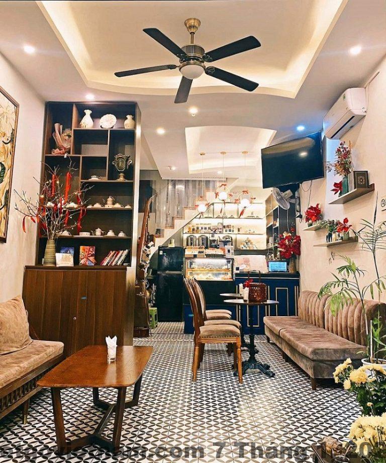 Quán cà phê và hàng ăn sáng khu Long Biên gần N&D Happy House