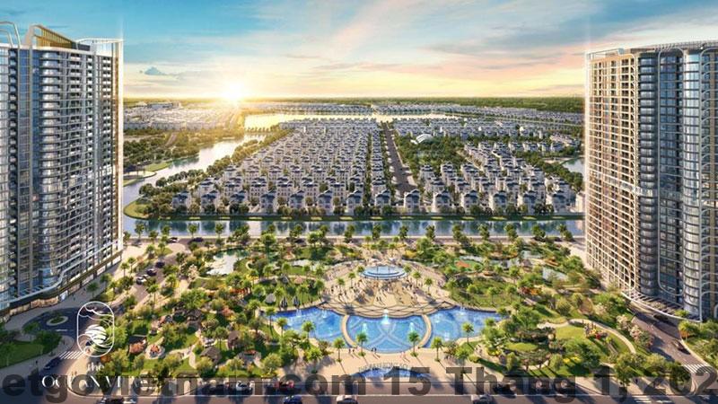 Khu vực nhà hàng và quán ăn nội khu Vinhomes Ocean Park