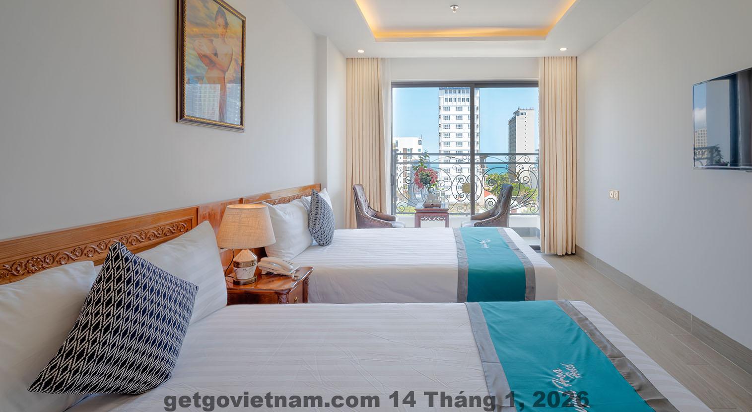 Mặt tiền Quynh Hoa Hotel Apartment tại đường Phước Trường 15, Sơn Trà, Đà Nẵng