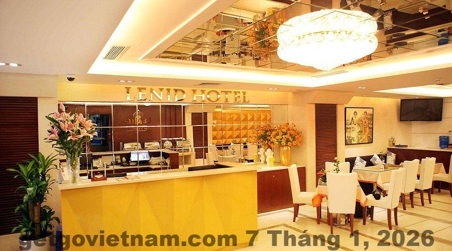 Quầy lễ tân Lenid Hanoi Hotel