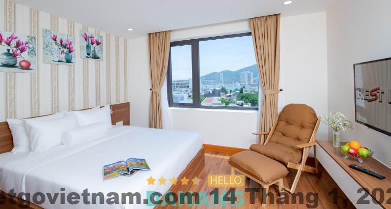 Vị trí của Rest Hotel & Apartment tại Đà Nẵng