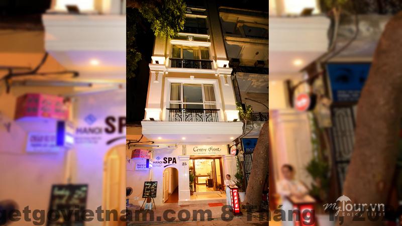 Khu vực sảnh Centre Point Hanoi Hotel