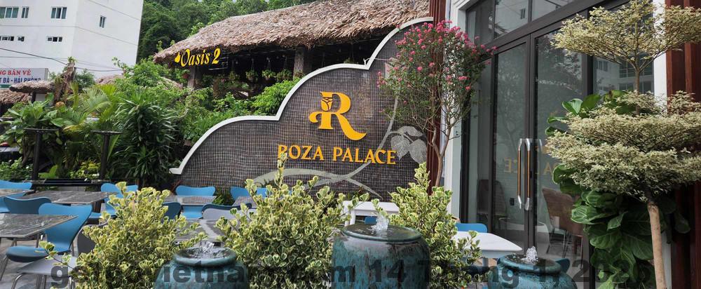 Không gian nhà hàng và khu vực ăn sáng tại Roza Palace Cat Ba