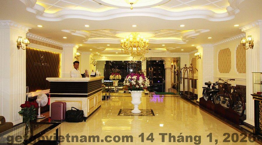 Không gian sảnh và phòng nghỉ Khách Sạn Royal Hà Đông