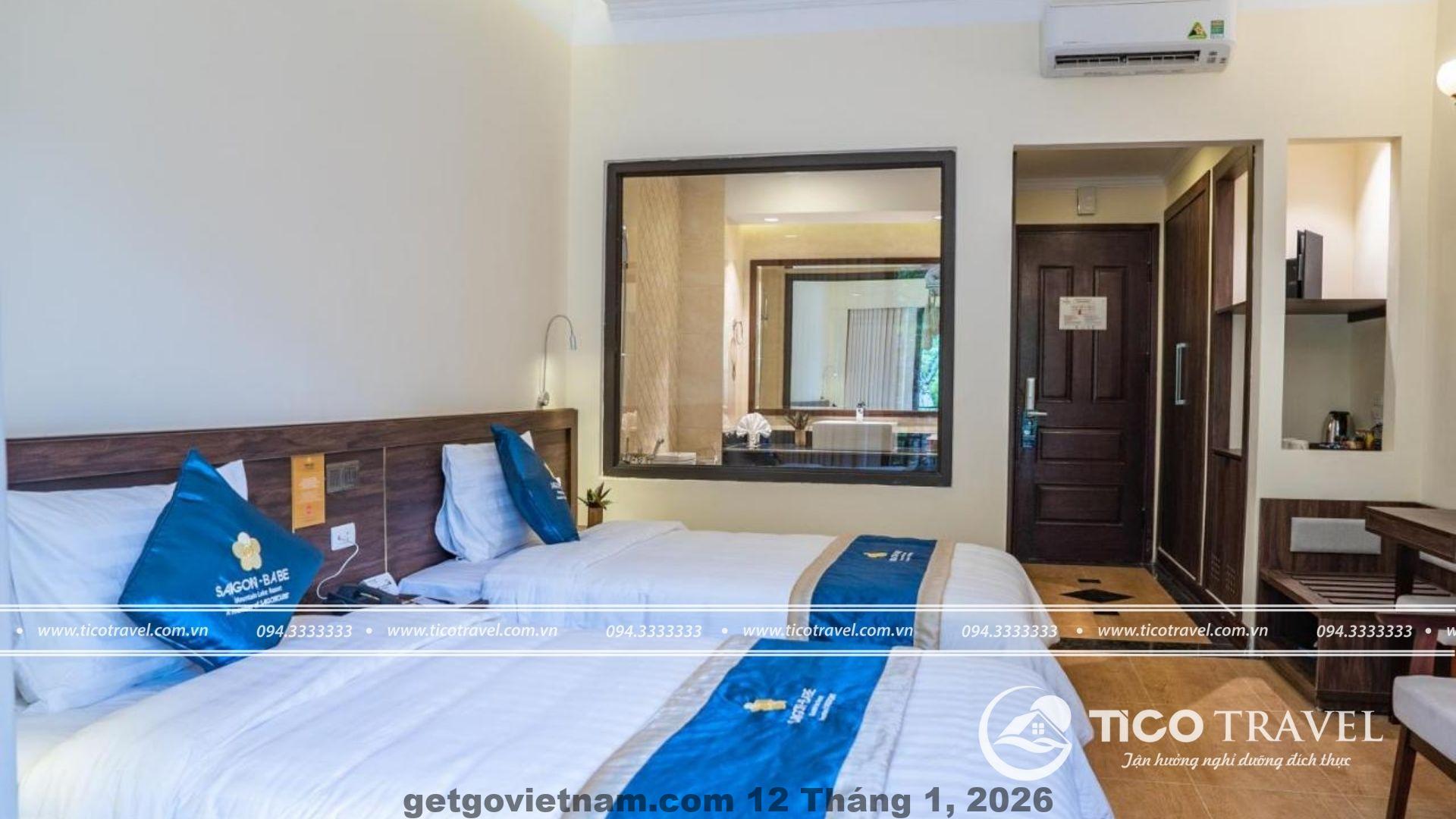 Mức giá hợp lý tại khách sạn Suối Đậu.