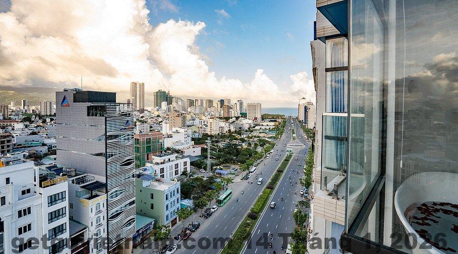 Khu vực buffet sáng tại San Marino Boutique Danang