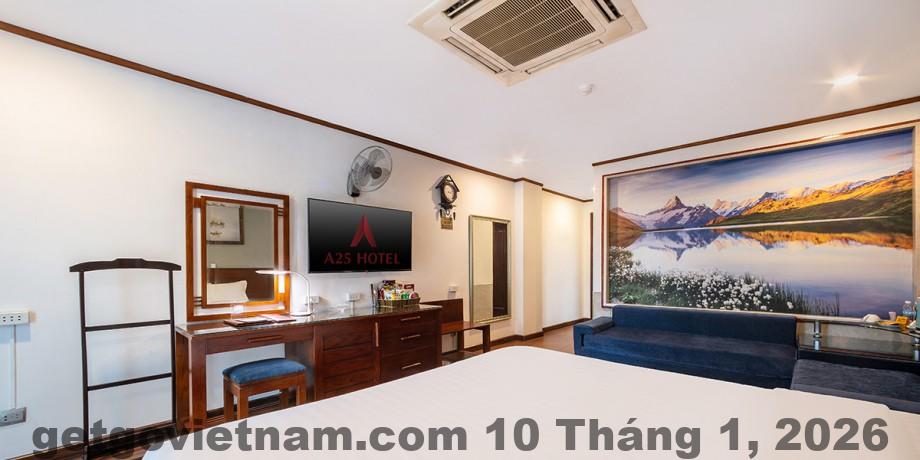 Phòng sang trọng tại A25 Hotel 45 Phan Chu Trinh