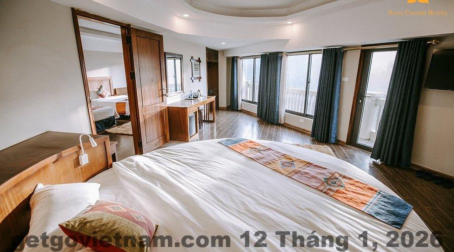 Hồ bơi nước ấm trong nhà tại Sapa Charm Hotel