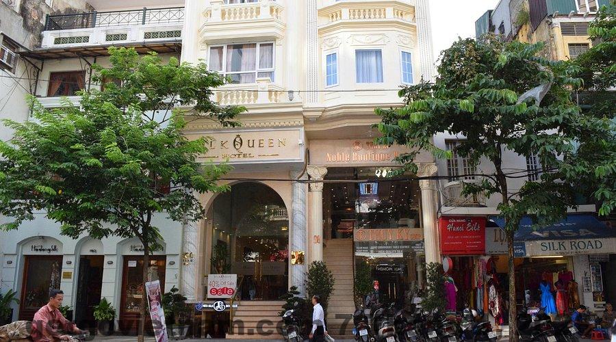 Vị trí SQ Hang Gai Hotel & Spa chỉ vài phút đi bộ tới Hồ Hoàn Kiếm