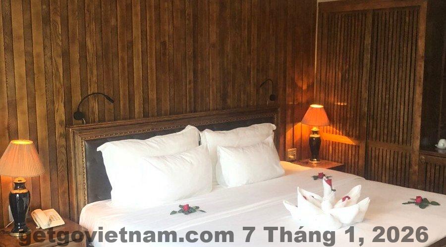 Không gian sinh hoạt chung tại Singita Classy Boutique Hotel – quy mô nhỏ, phù hợp nghỉ ngơi hơn là lưu trú dài ngày