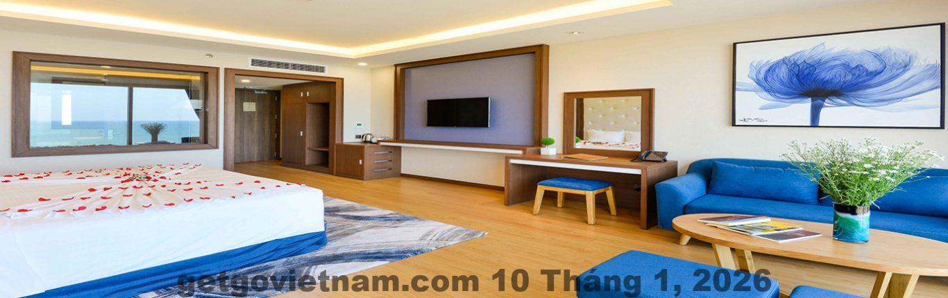 Khu vực lễ tân Khách sạn Minh Quân với nhân viên trực 24/7