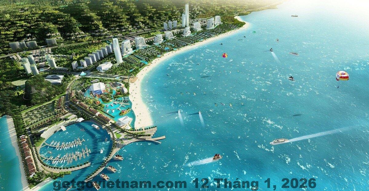 Tổng thể khu nghỉ dưỡng Sonasea Vân Đồn Harbor City